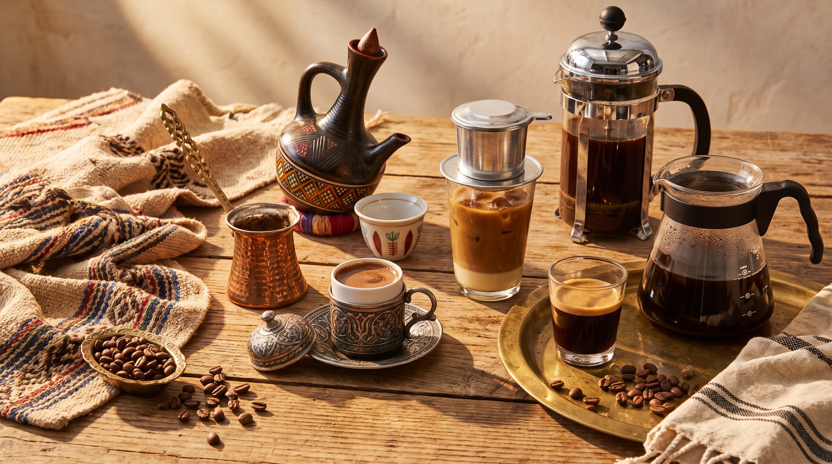 The Coffee Cultures the West Overlooks